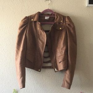 Soft brown jacket